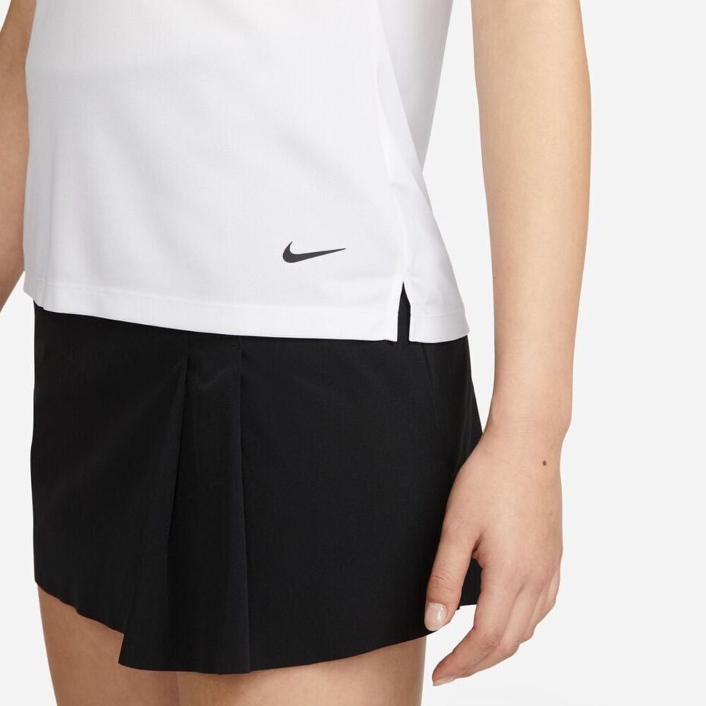 20. Nike White WOMENS NWT Dri-FIT Solid Short Sleeve Victory Golf Polo - Picture 4 of 7